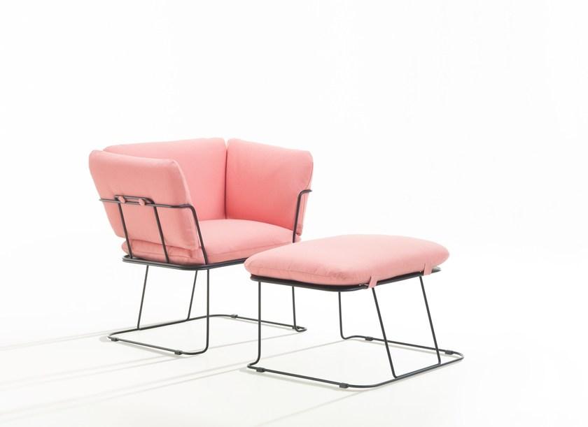 B-LINE Пуф из ткани / подставка для ног Merano sun-id-1437162 - Вид №1