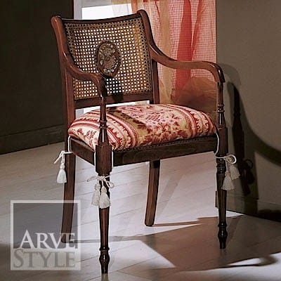 Соломенный стул с подлокотниками Arvestyle Клеопатра ARCH-00012616 - Вид №1