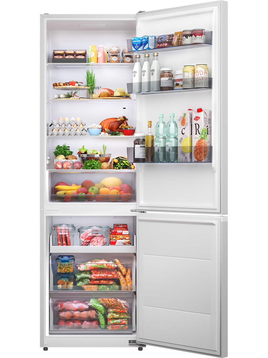 9172548 Холодильник с морозильником   LEX LKB185WIDMax белый STDN-0079920 - Вид №2