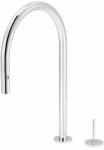 rvb Смеситель для кухни на два отверстия с вытяжным душем Plug 4570.11.28