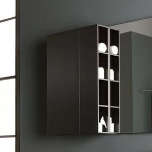 Toscoquattro Шкаф для ванной навесной 60 см PIANO мокко матов.