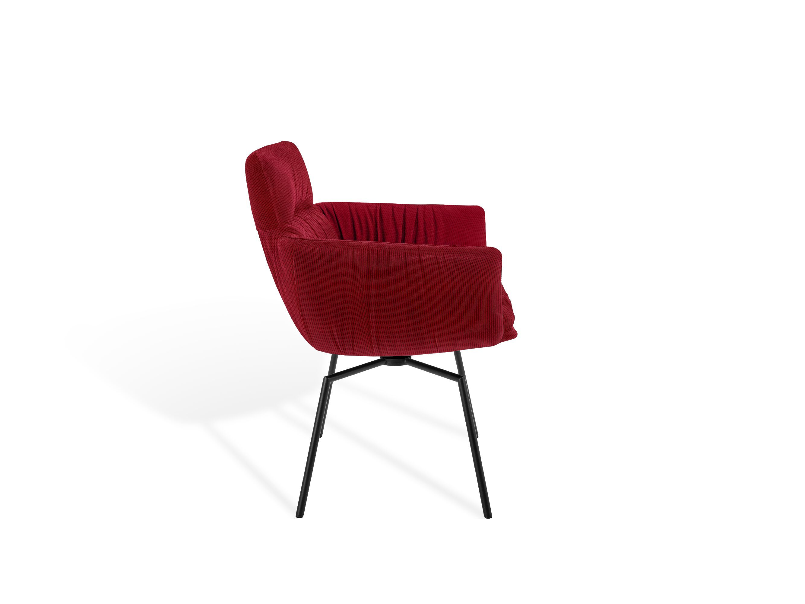 Мягкий стул с крестообразной рамой и подлокотниками KFF Faye Casual ARCH-00117081 - Вид №11