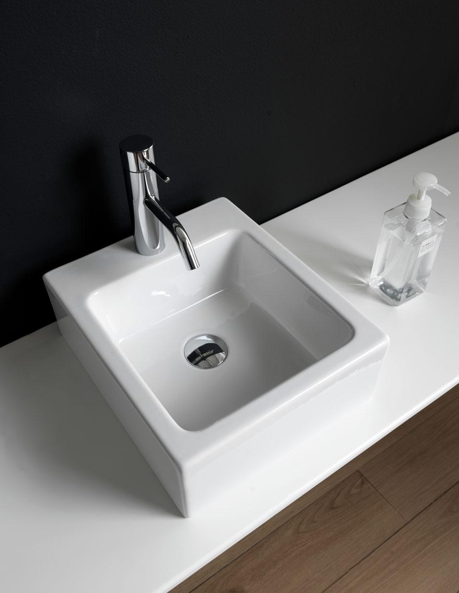 QULAV6015 Подвесная раковина настенная GSG CERAMIC Quad - Вид №2