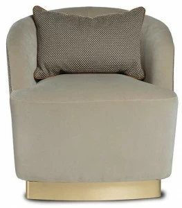 Paolo Castelli Кресло поворотное с подлокотниками Venice Sed.veni.230.nab