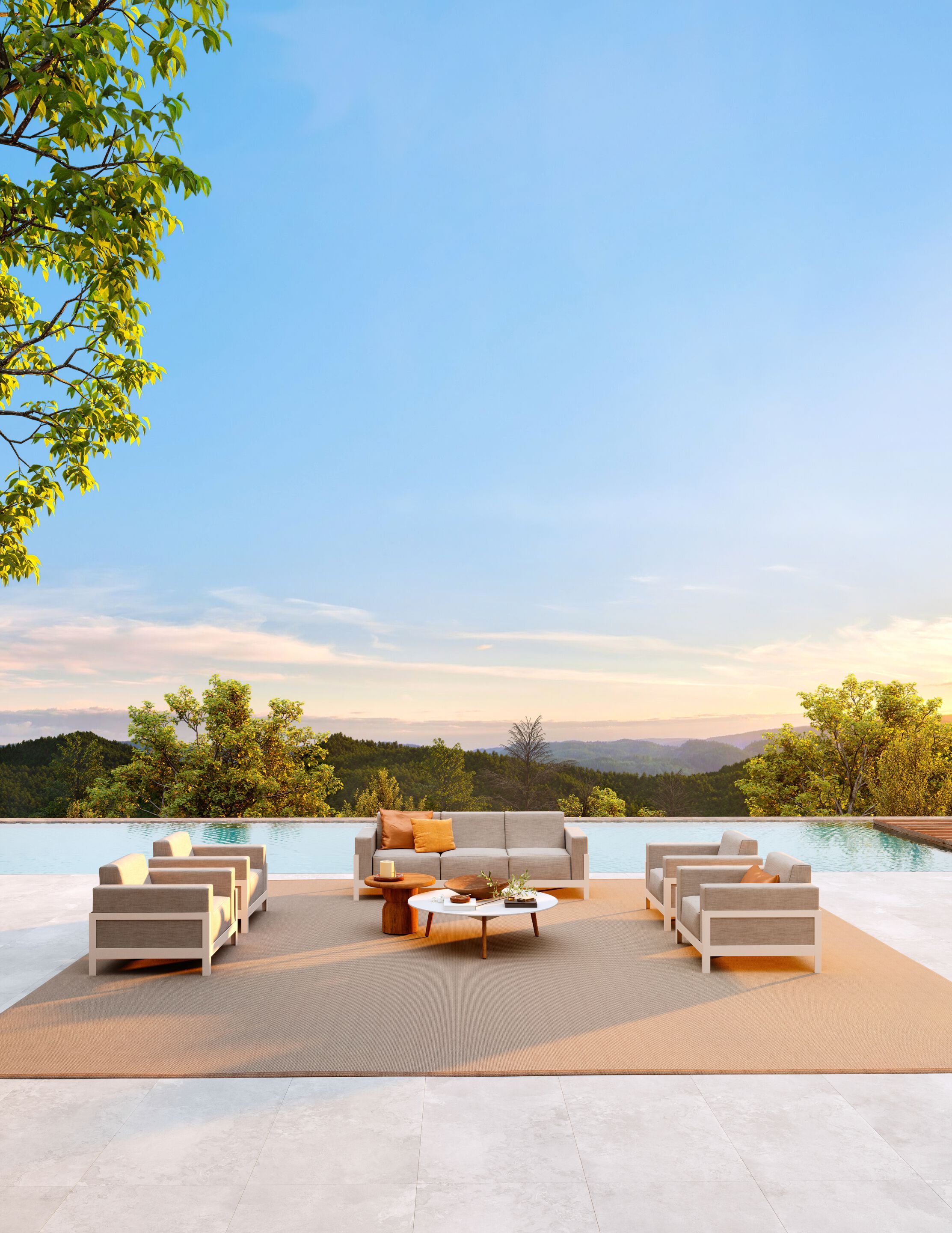 Тканевое садовое кресло с подлокотниками Walters More Comfort ARCH-00029527 - Вид №6