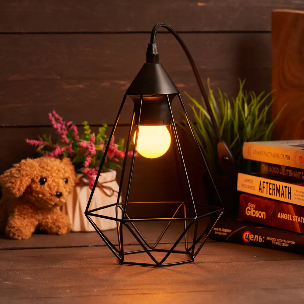 Лампа накаливания Neon-Night E27 230 В 10 Вт шар 70 лм желтый цвет света Santreyd STLM-2202133 - Вид №4