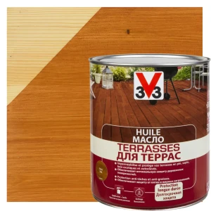 Масло для террас V33 цвет тик 2.5 л