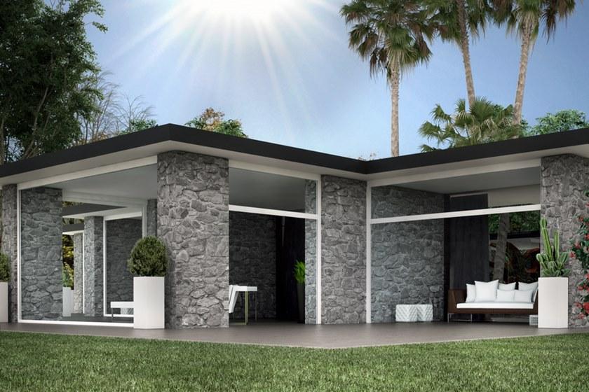 DIRELLO Моторизованный тент с боковыми направляющими sun-id-1412963 - Вид №4