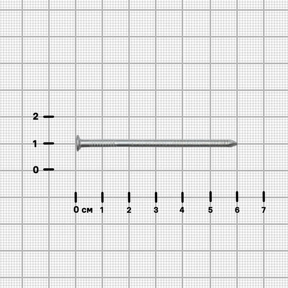 Гвозди ершеные 3.2x60 мм 1 кг Santreyd STLM-2209518 - Вид №2