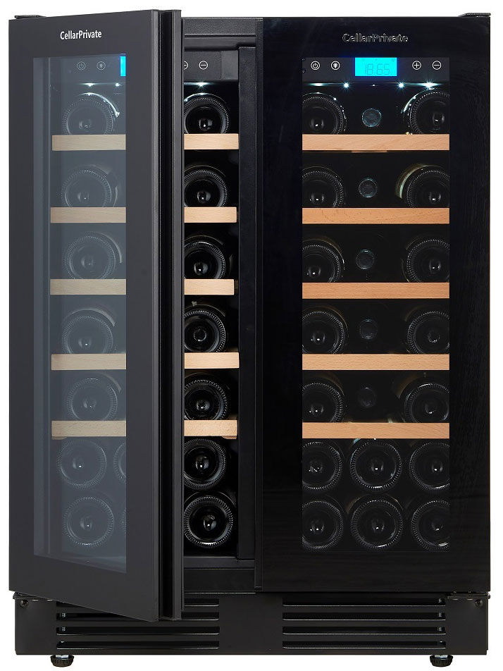 9165724 Винный шкаф CellarPrivate CP042-2TBH черный CELLAR PRIVATE STDN-0007431 - Вид №10