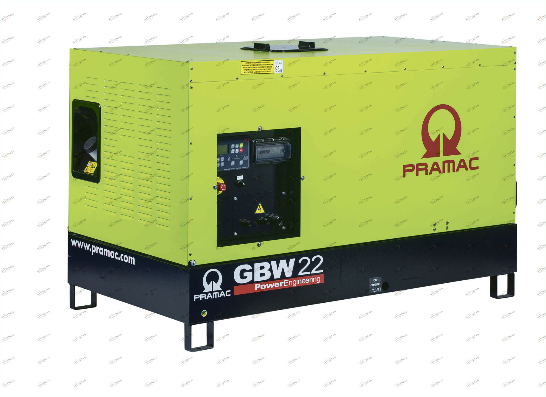 Дизельный генератор Pramac GBW22P в кожухе (230 V) sun-id-1031162