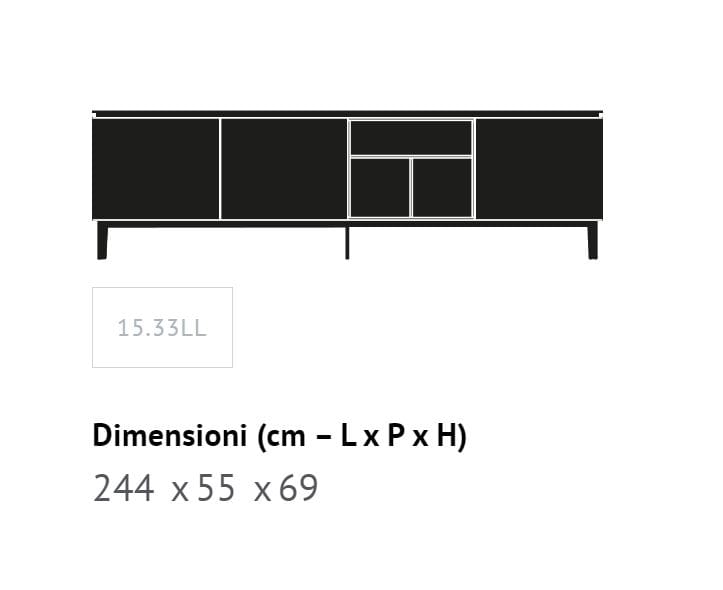Деревянный шкаф с распашными дверями Bontempi Casa COSMOPOLITAN ARCH-00087380 - Вид №18