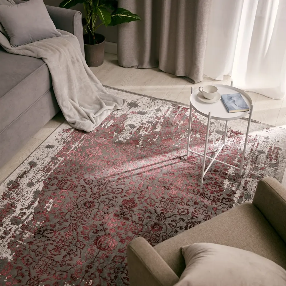 Ковер полиэстер Granada 33370 120x180 см цвет фиолетовый 82656421 STLM-2026627 Santreyd 