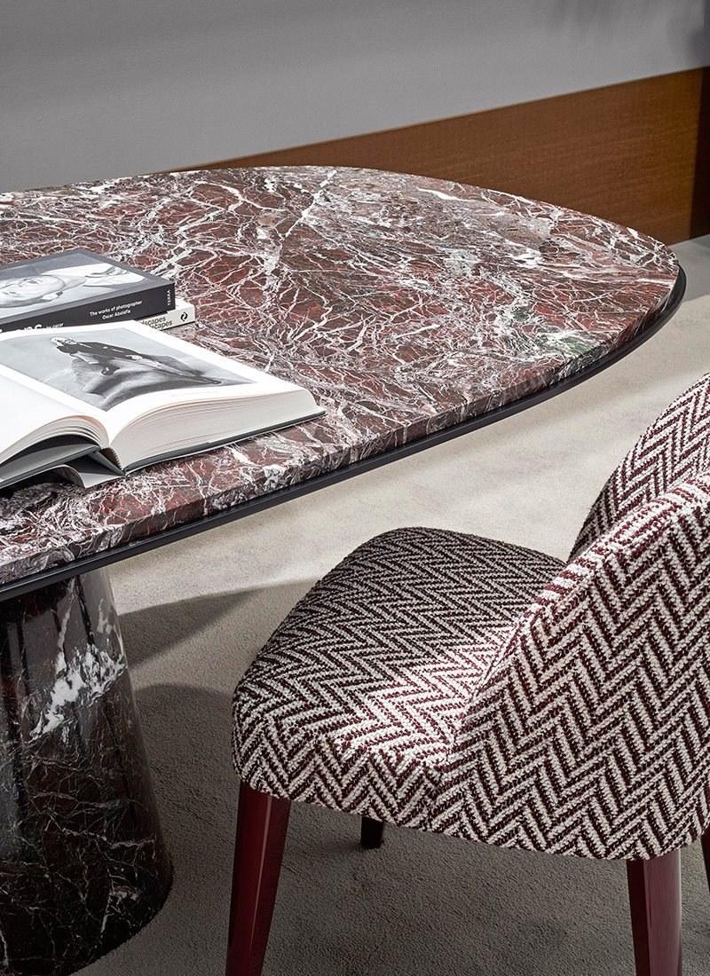 Meridiani Прямоугольный обеденный стол из мрамора sun-id-1501110 - Вид №1