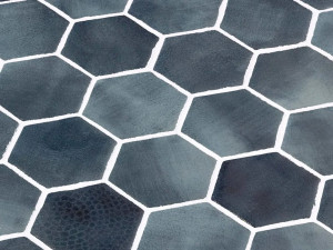 Стеклянная нескользящая мозаика