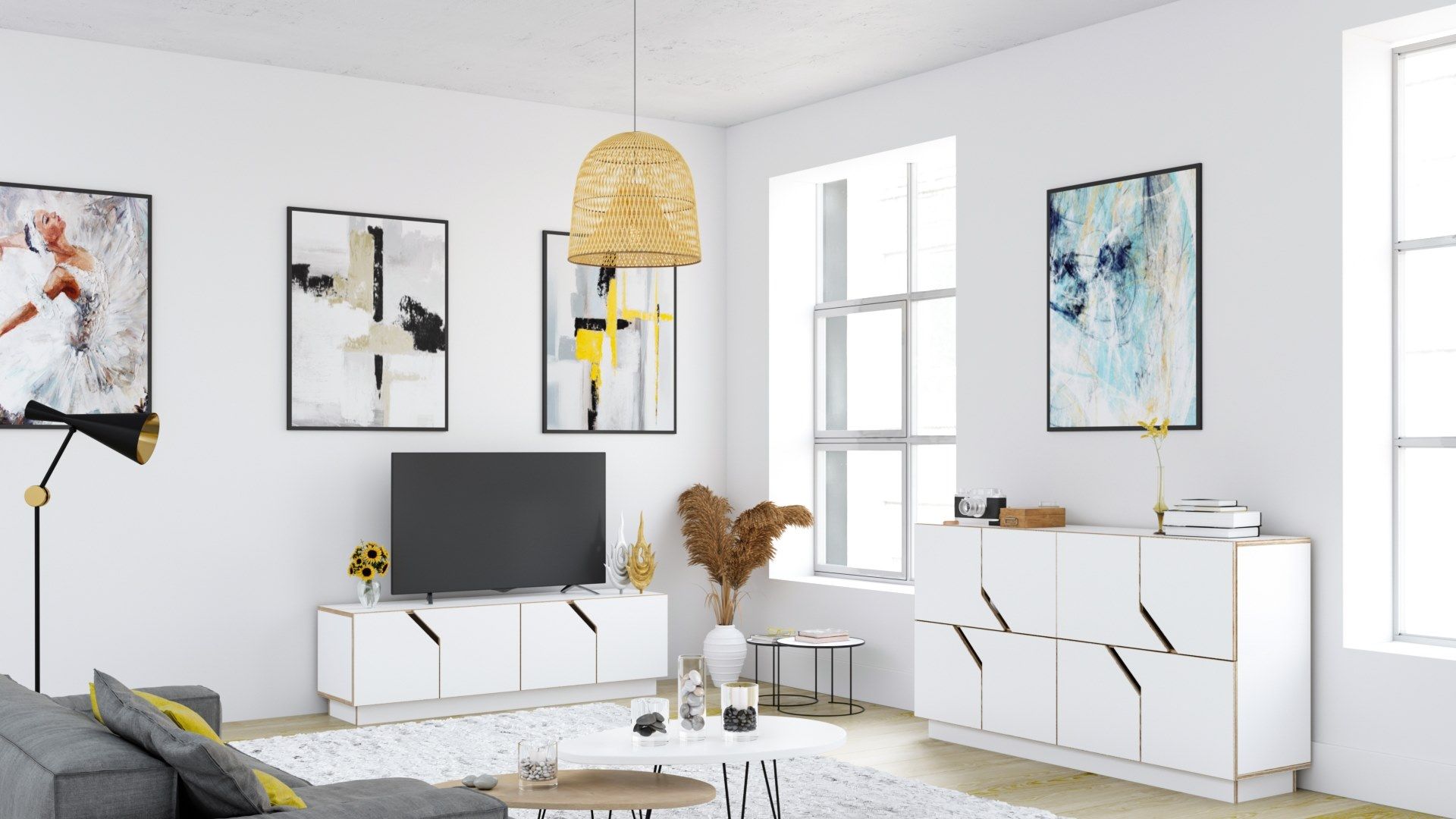 Березовый шкаф с распашными дверями Radis Лабиринт ARCH-00093147 - Вид №2