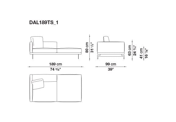 Кожаный диван B&B Italia док ARCH-00130675 - Вид №121