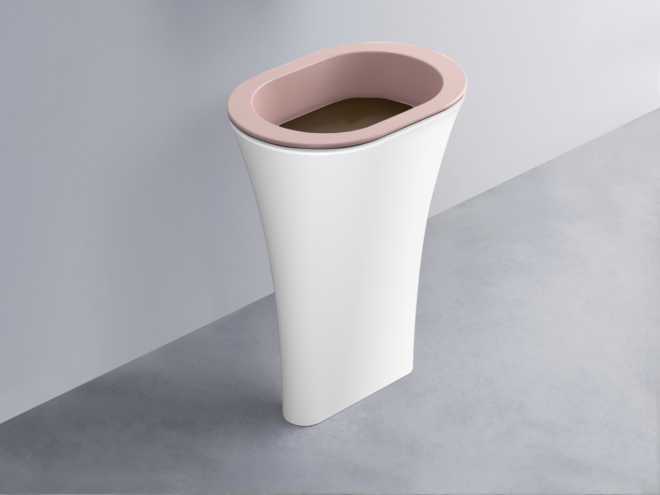 AMLA65-CP+AMPILO-CA+AMCOLO-BL Раковина Amedeo Ovale отдельностоящая cielo Enjoy + Amedeo Ceramica Cielo