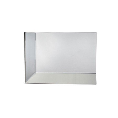 Зеркало настенное прямоугольное настенное составное Rectangle - угловой элемент PUSHA ДИЗАЙНЕРСКИЕ 062513 Зеркальный  - Вид №1