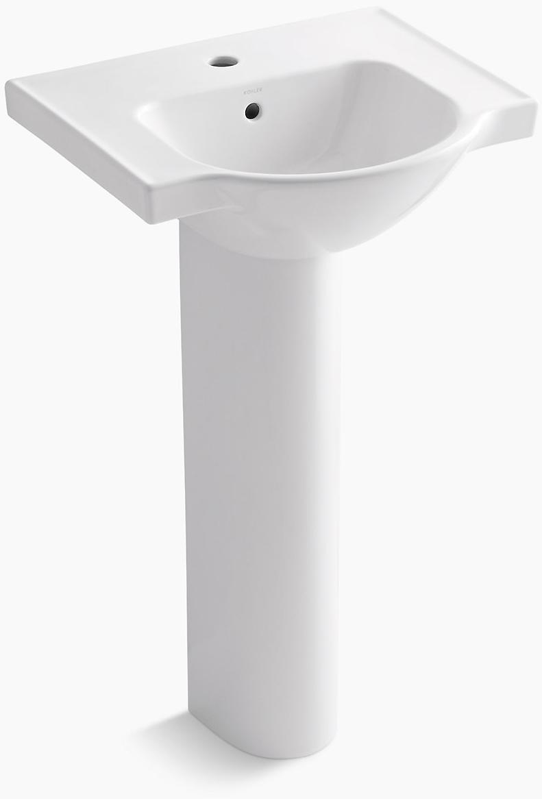 K-5265-1-96 Напольная раковина стоящая прямоугольная Kohler  - Вид №1