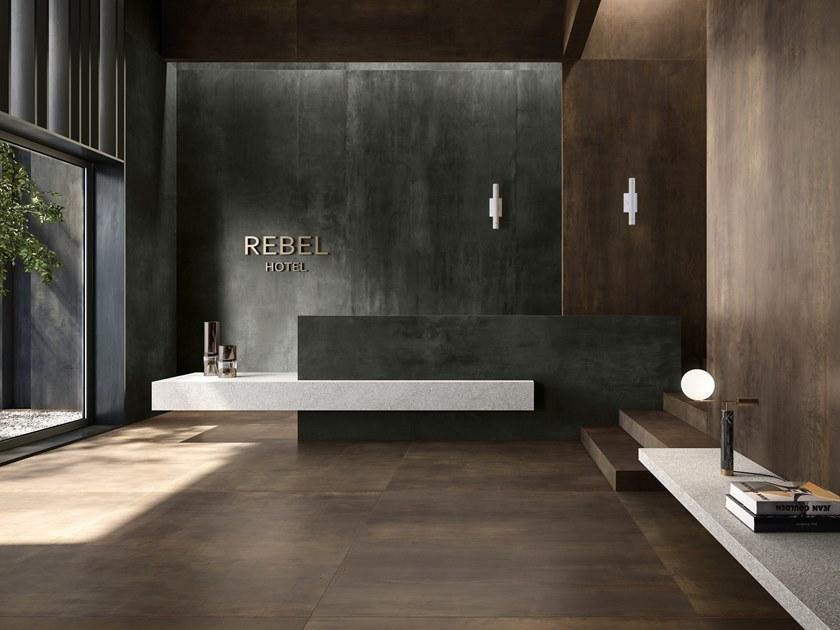 Flaviker Стены / напольная плитка из керамогранита под металл sun-id-1484689 - Вид №5