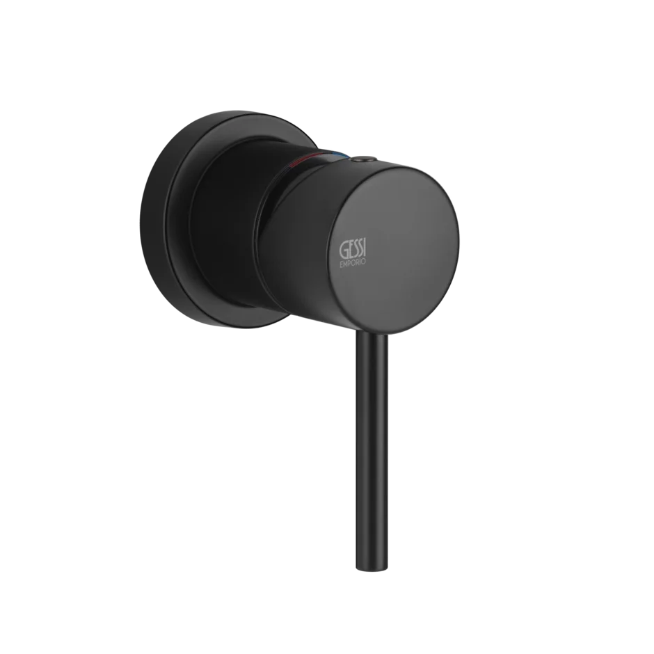 Отдельный контроль 19712 299 Gessi Via tortona МАТОВО-ЧЕРНЫЙ 19712299