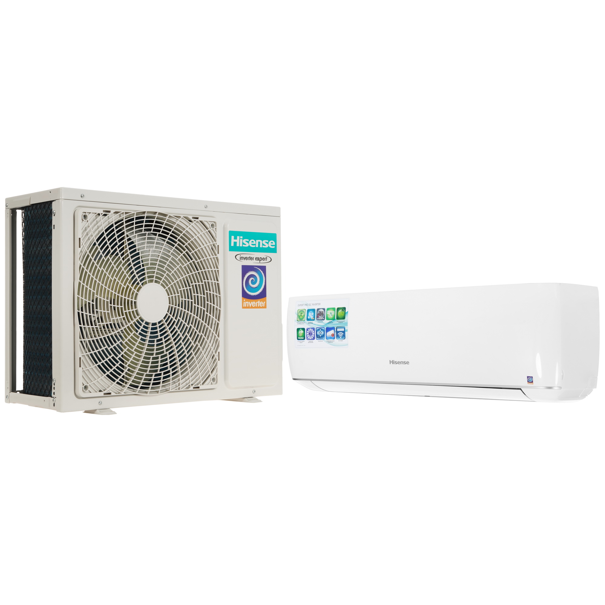 9973789 Кондиционер настенный сплит-система Hisense AS-10UW4RYDTV02 белый STDN-0083151