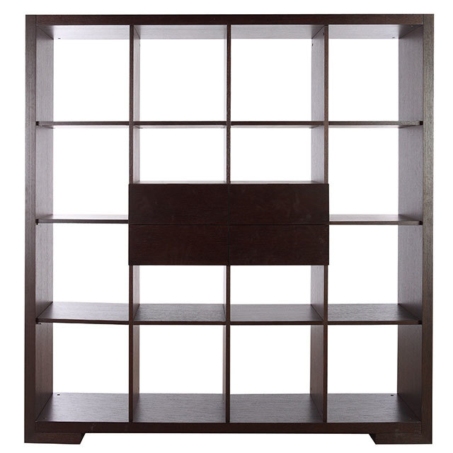 Стеллаж книжный венге Milano PUSHA СТЕЛЛАЖИ MILANO 062937 Венге  - Вид №2