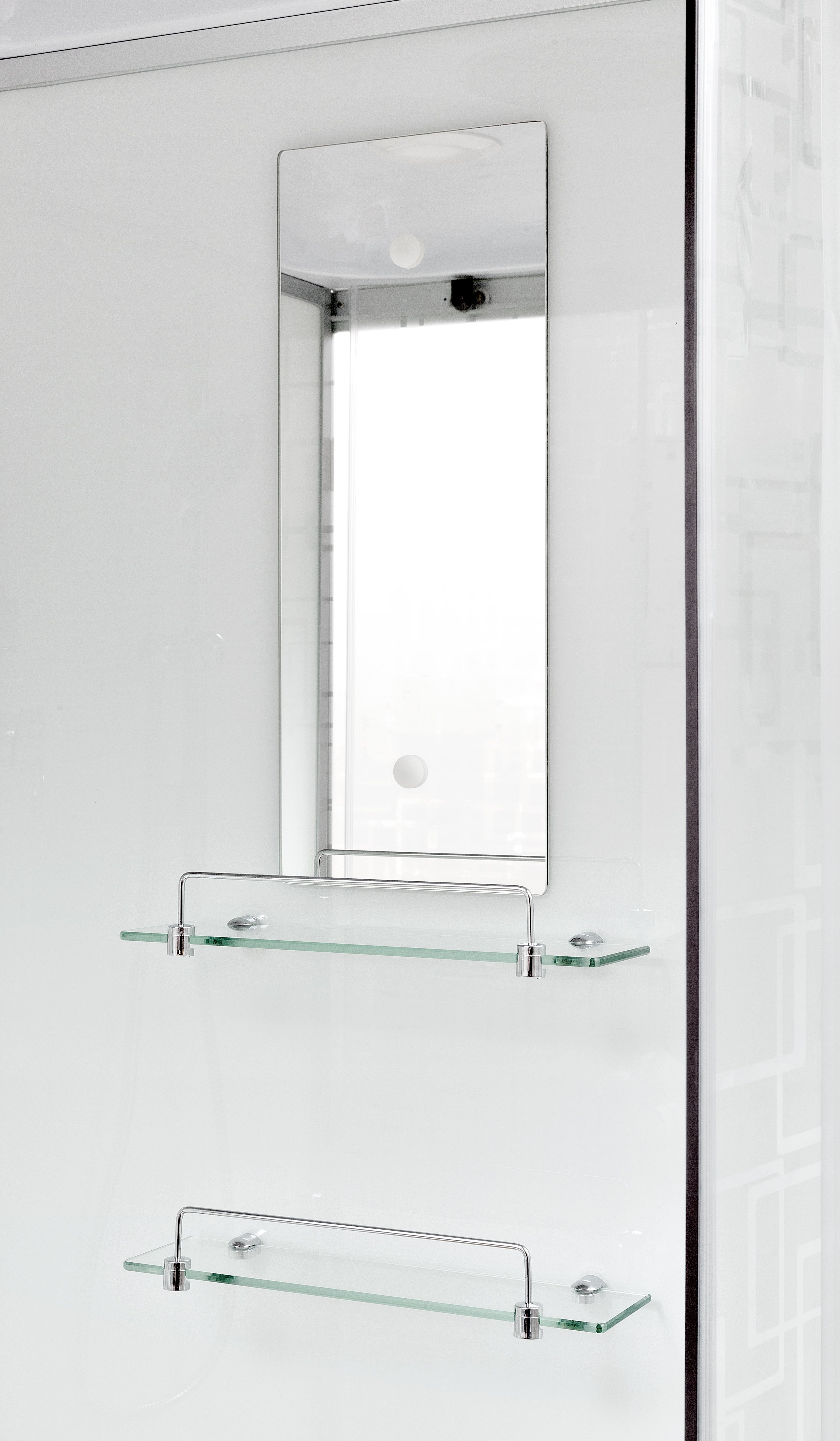 L 990 с гм. и эл. Душевая кабина DETO Серия L ЕМ4511 L N (без крыши) - Вид №2