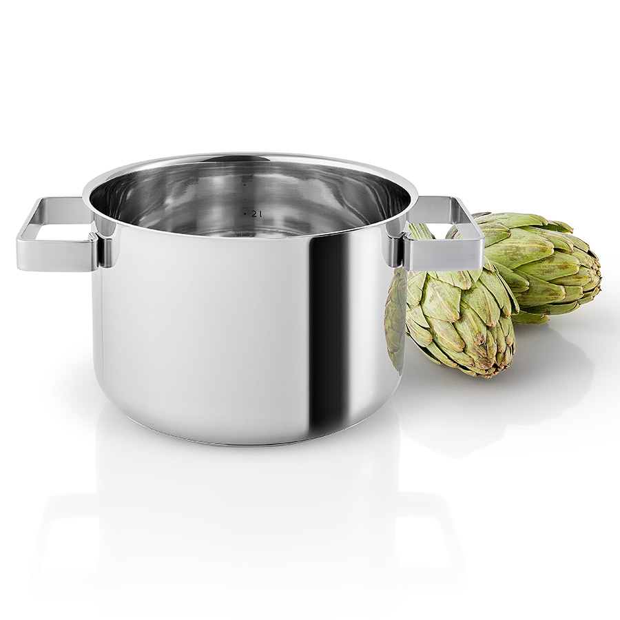 281230 Кастрюля с крышкой nordic kitchen 3 л нержавеющая сталь Eva Solo  - Вид №2