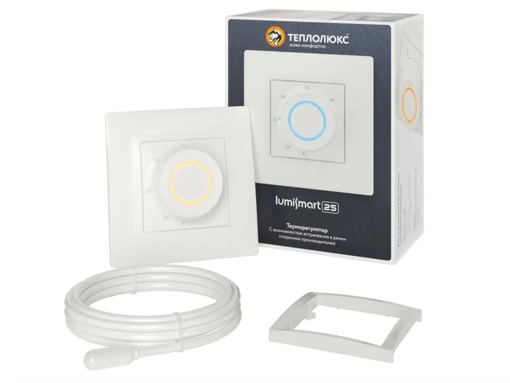 Терморегулятор Теплолюкс LumiSmart 25 для систем отопления 82880833