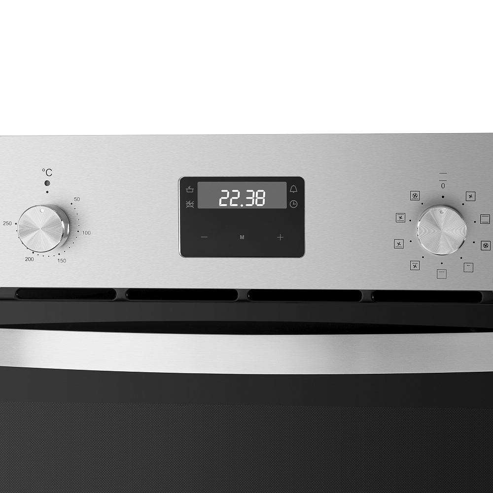 EOEM.589S1 Шкаф духовой электрический / •тип: электрический 60 см•тип установки: независимый•функции: 10•объём, л: 58•класс энергопотребления: а•охлаждение: тангенциальное•таймер: электронный, сенсорный•особенности: внутреннее стекло дверцы с трамп-линиям Santreyd  - Вид №10