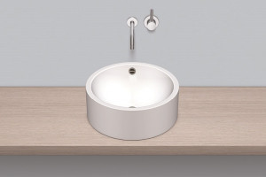 3006200401 Надставная раковина, ab.k450.2, белая, противомикробное Alape серия K