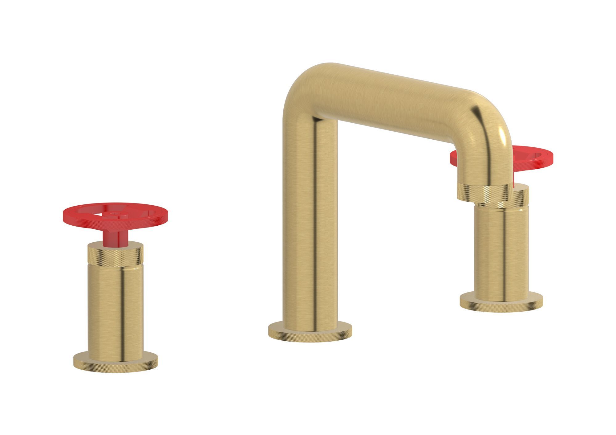 Смеситель для раковины с 3 отверстиями для пола с автоматическим сливом IB Bold ARCH-00060868 - Вид №18