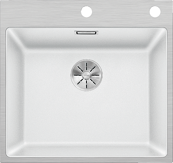 524112 Кухонная мойка Blanco Subline 500-IF/A белый  Blanco Subline Белый - Вид №8