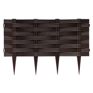 Бордюр Протэкт СОИ-25 К 38x240 см пластик коричневый