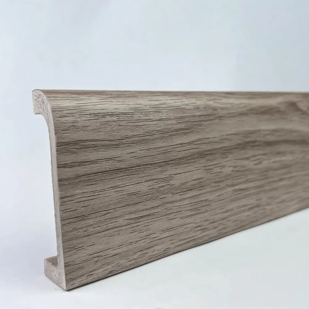 Плинтус Bello Deco 80x19x2000 мм ударопрочный влагостойкий дюрополимер старый массив STLM-2115212