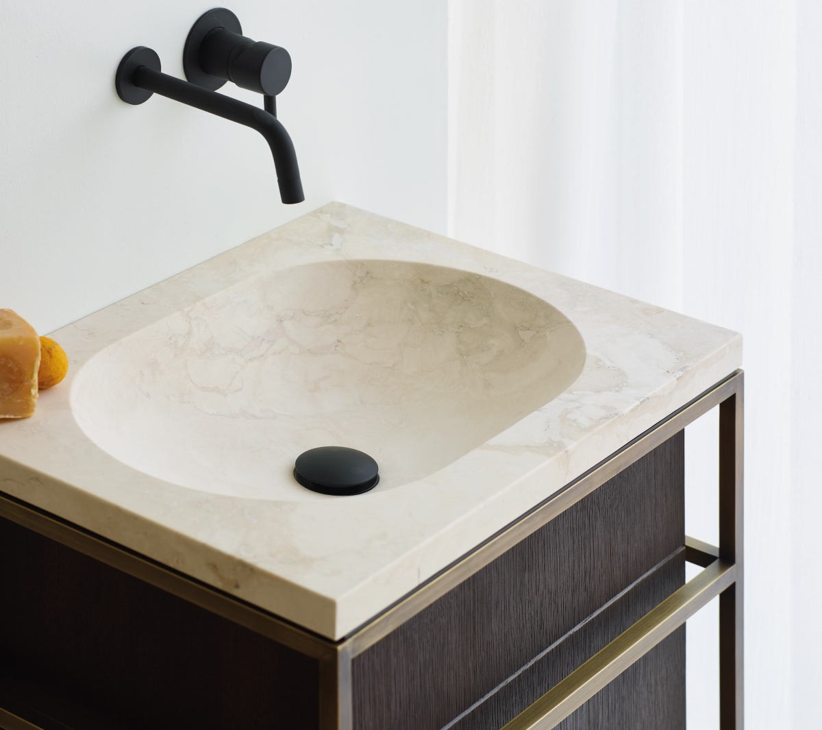 Ex.T Frame Комплект из латуни с дубовым шкафом composizione gl1bronzo 2 - Вид №6