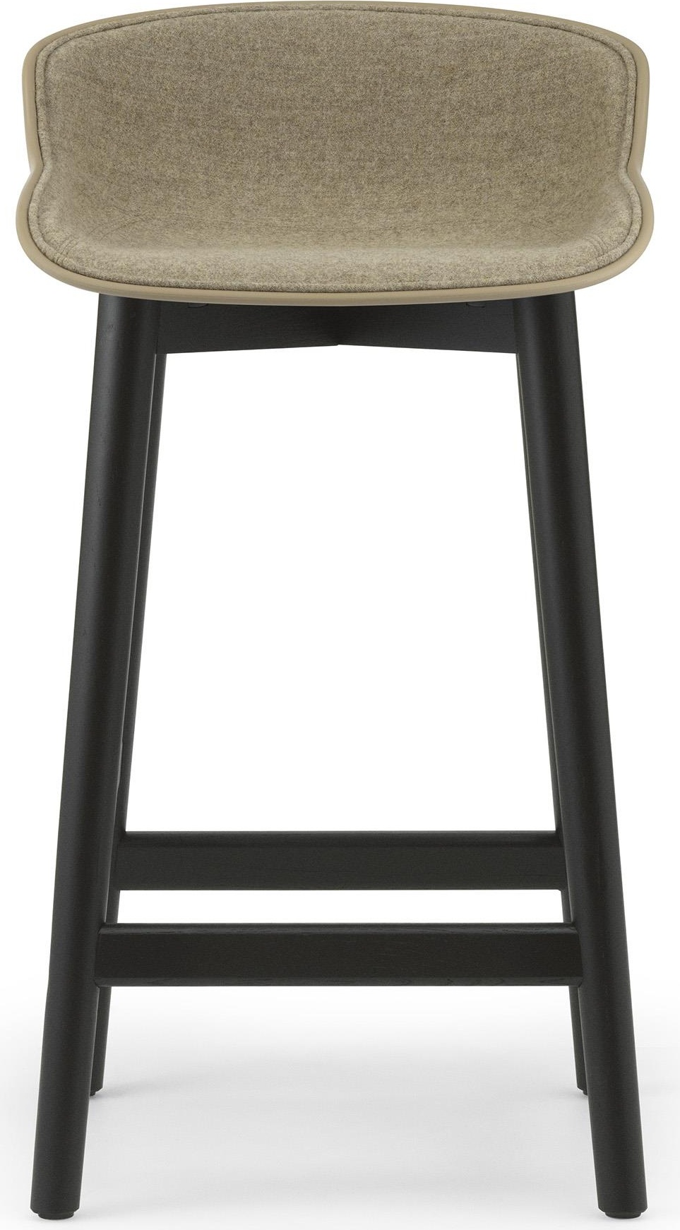 605160 Барный стул 65 см Передняя обивка Black Oak Sand / Main Line Flax Normann Copenhagen Hyg  - Вид №1