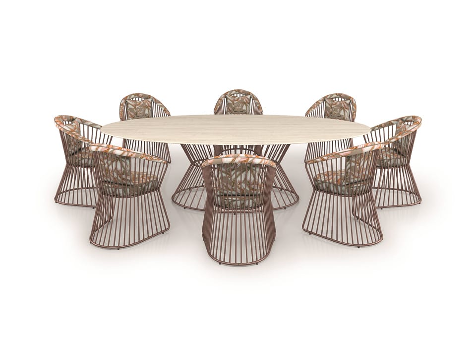 Садовое кресло с подлокотниками Samuele Mazza Outdoor Юкка ARCH-00073031 - Вид №2