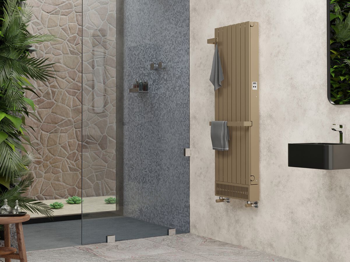 Углеродистая сталь вертикальный полотенцесушитель Cordivari Rosy ARCH-00089174 - Вид №1