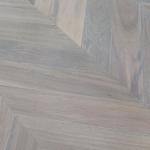Паркет Ёлка Marco Ferutti Louvre Арктик Дуб Любая на выбор (Гладкая) 585х125 мм 2600700099 - Вид №2