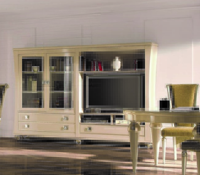 106627 Стенка под ТВ 531 271 см Llass Wonderland Santreyd - Вид №1