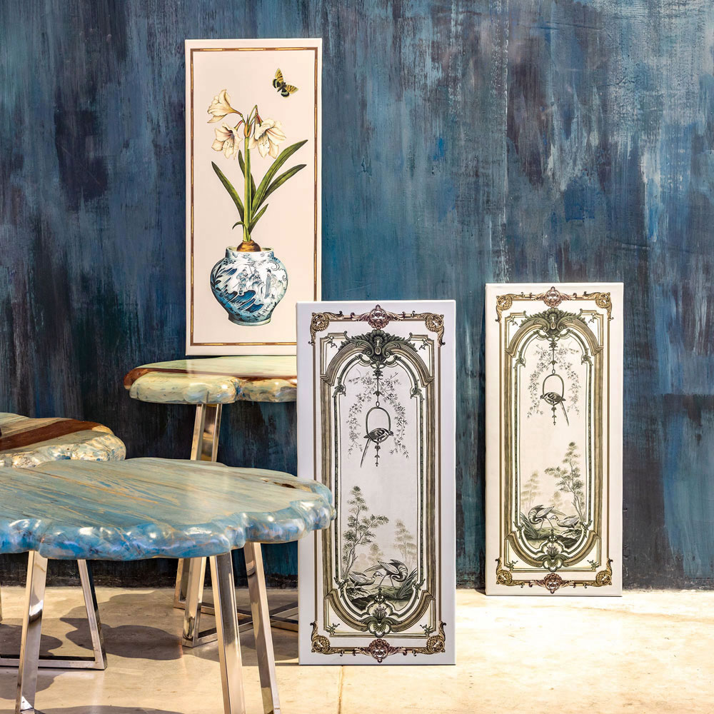 6111227 Картина «Шинуазри, часть 1» (холст, галерейная натяжка) Object Desire  - Вид №5