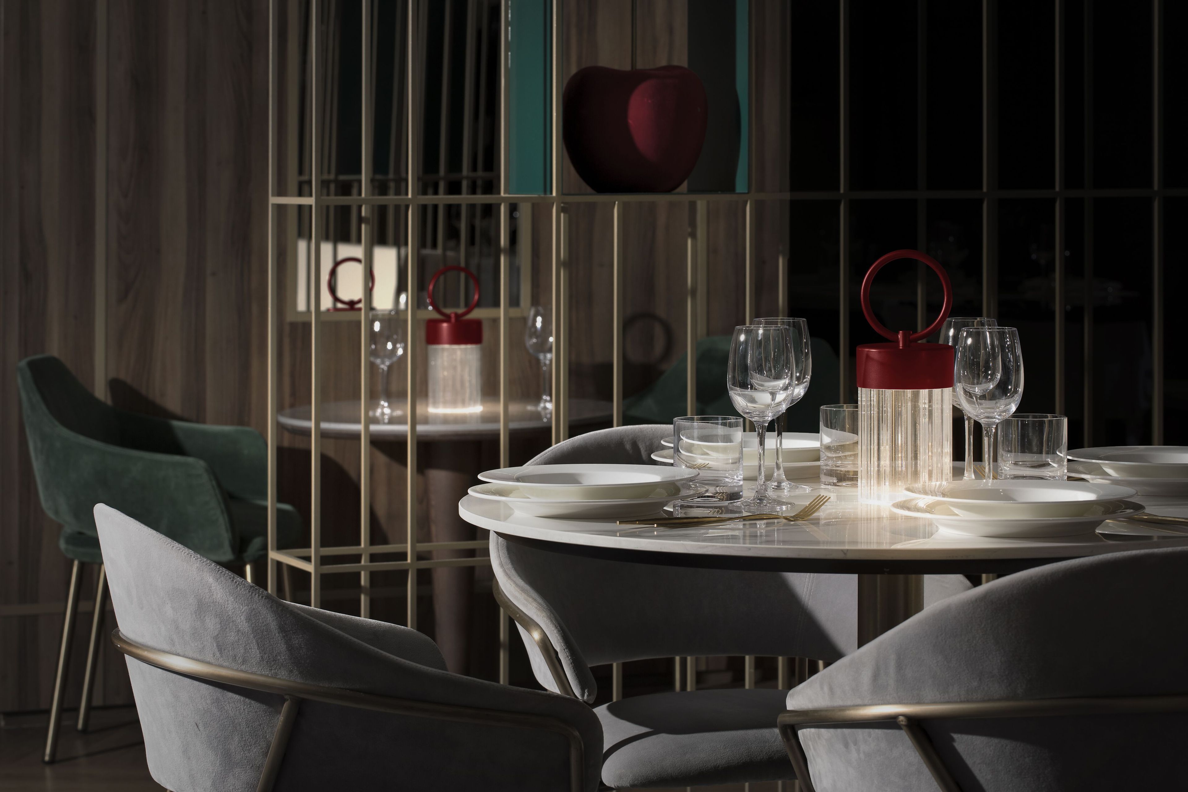 Светодиодная настольная лампа с USB-зарядкой In Stock Contardi ARCH-00138202 - Вид №1