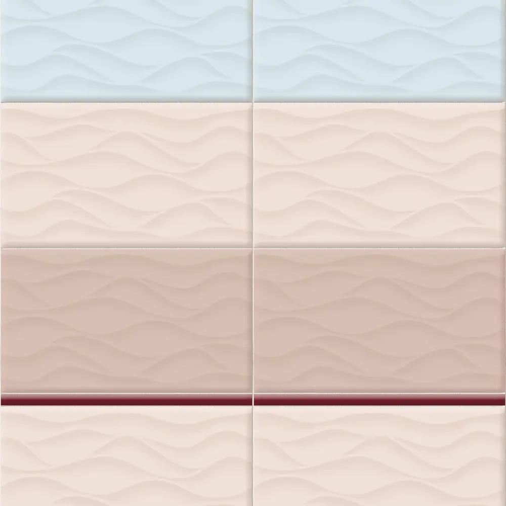 Панель ПВХ Акварель Фон 8 мм 2700х375 мм 1.01 м² VENTA STLM-2174184