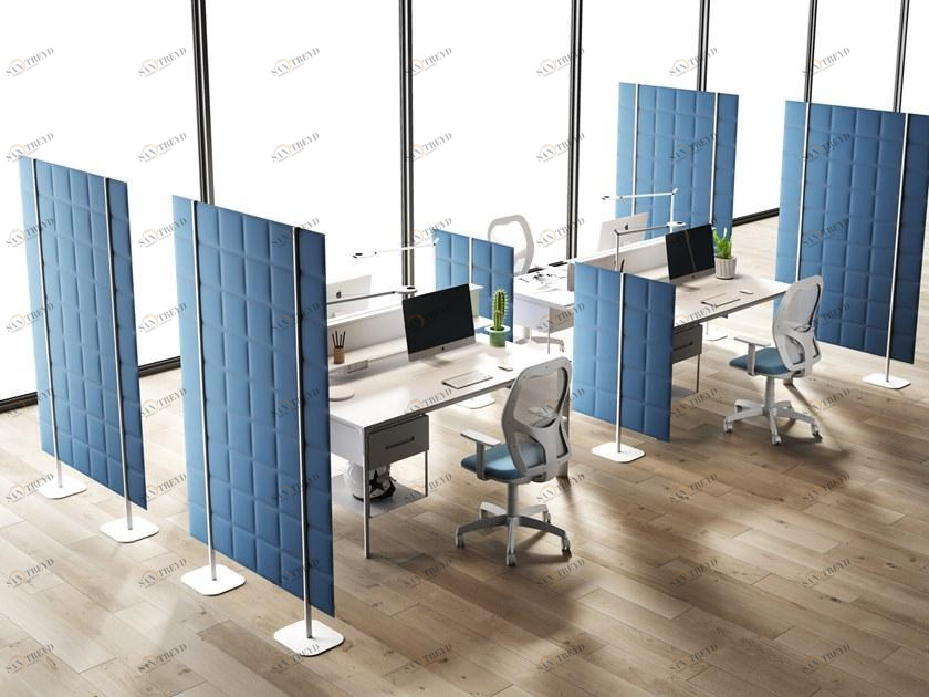 CUF Milano Отдельностоящая звукопоглощающая перегородка для офиса Tetrix sun-id-1516180