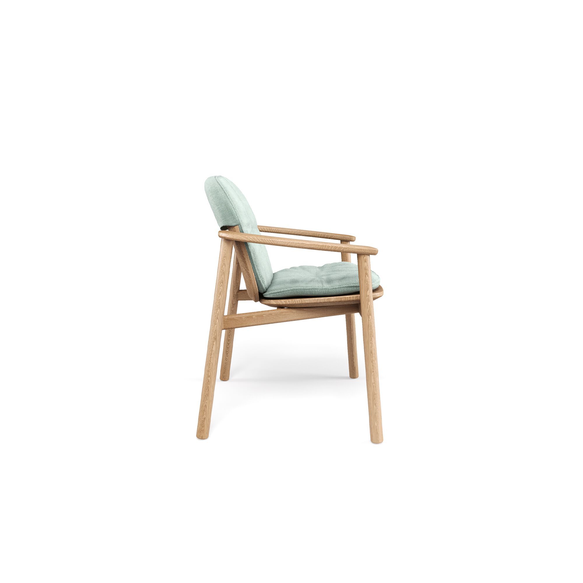 Стул для сада из тикового дерева с подлокотниками emu Близнецы ARCH-00020320 - Вид №9