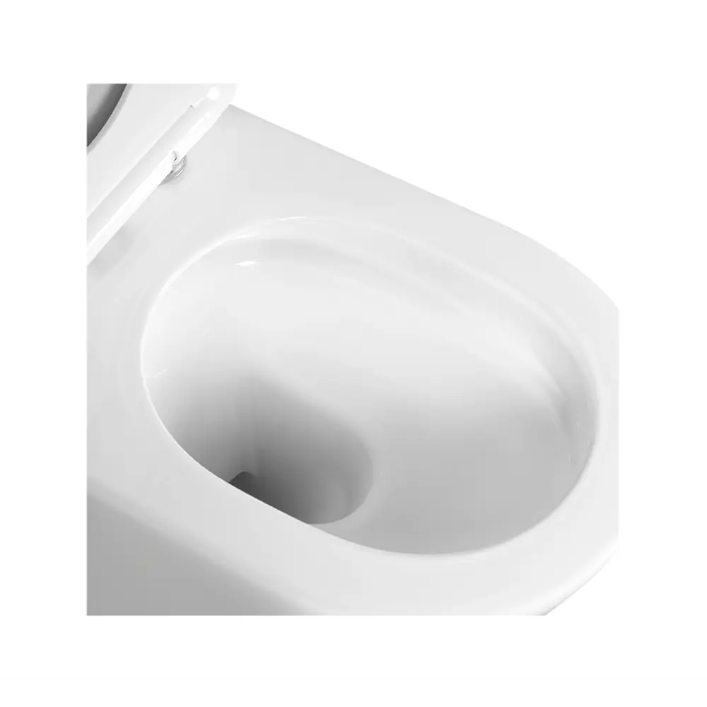 Унитаз подвесной Aquatek Оберон AQ1363W-00, безободковый, с сиденьем микролифт STLM-2125667 - Вид №3