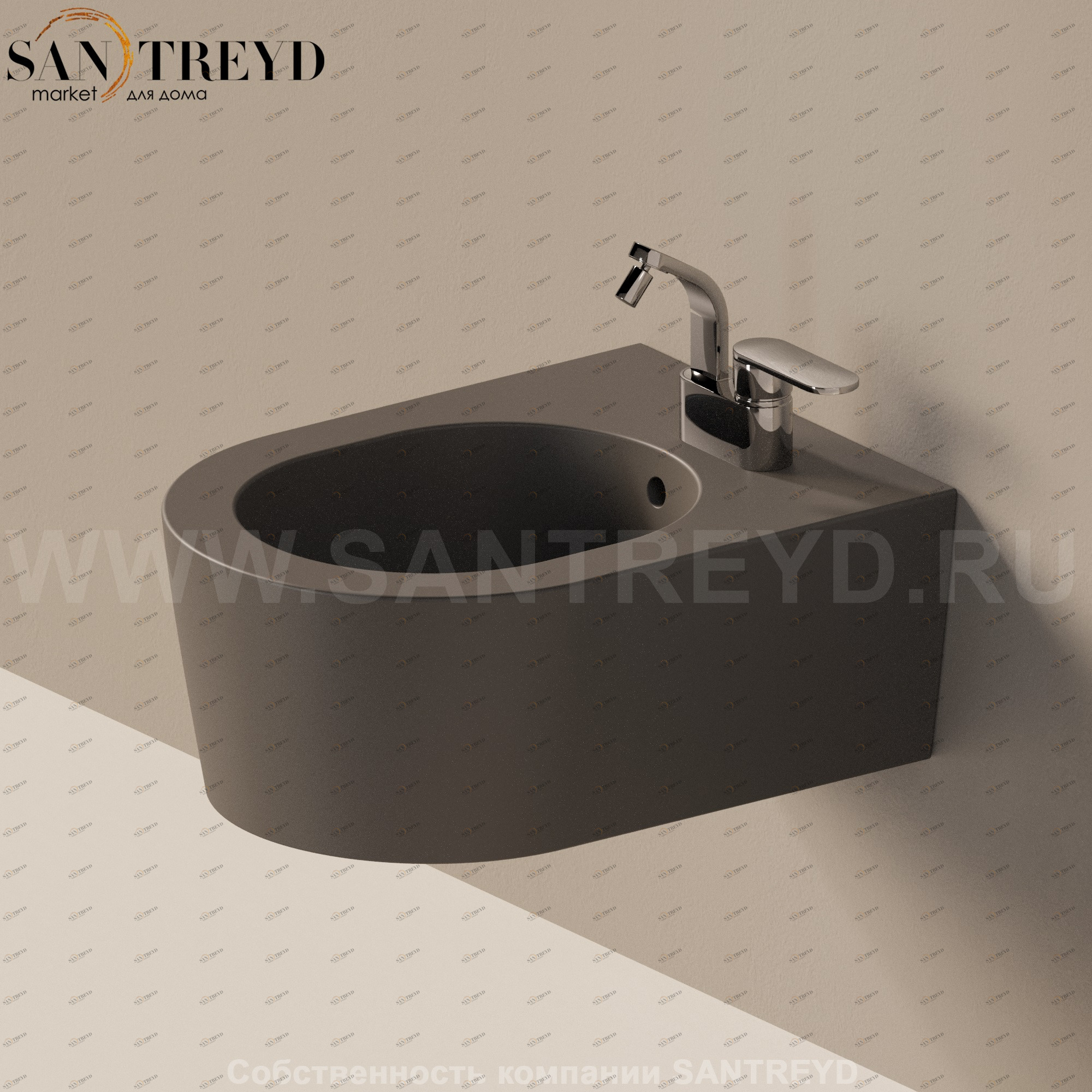 50657006 Биде подвесное Link Ceramica Flaminia